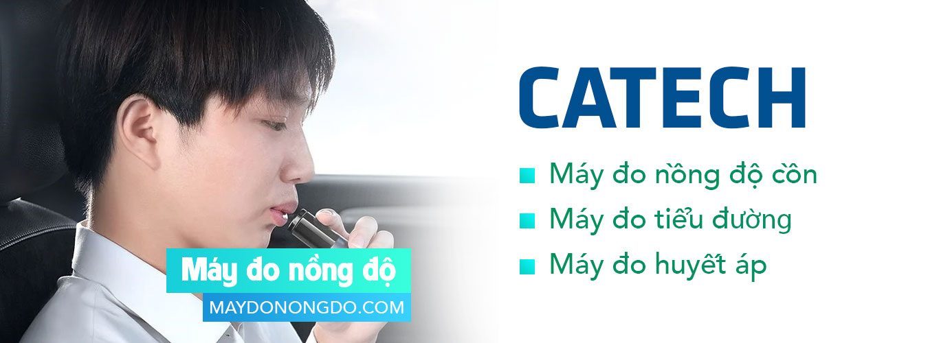 máy đo nồng độ cồn catech